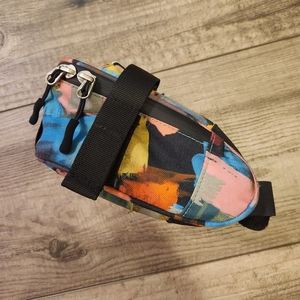Po Campo saddle seat bag bicycle cycling multicolor abstract flat kit cyclist